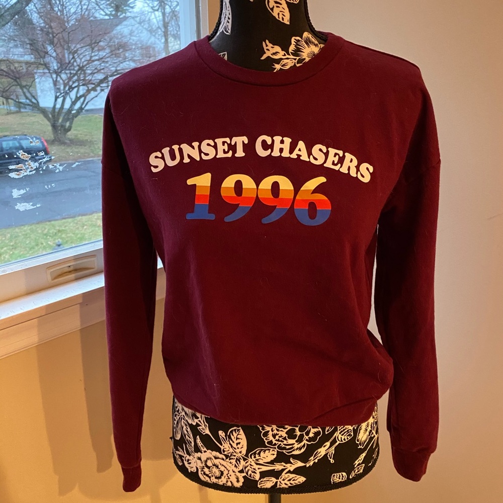 Forever 21 l Sweatshirt l Burgundy l M